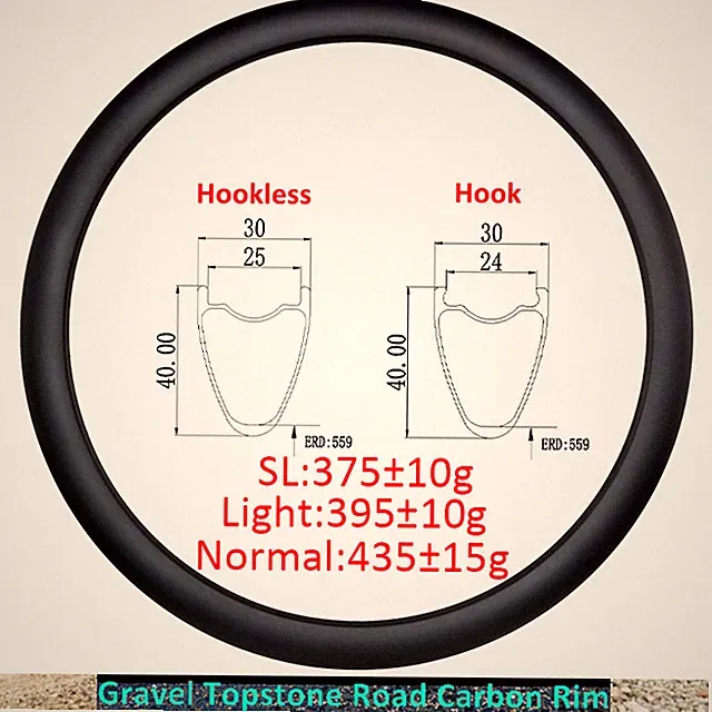 700C Gravel Topstone Road Bike Carbon Rim Disc Brake Hookless 24 28 32Holes