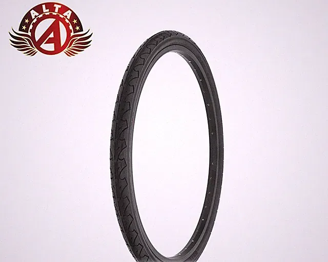 ALTALINE Bicycle 24" x 1.75" All Black Wall Smooth Tread SINGLE Tire Road Bike