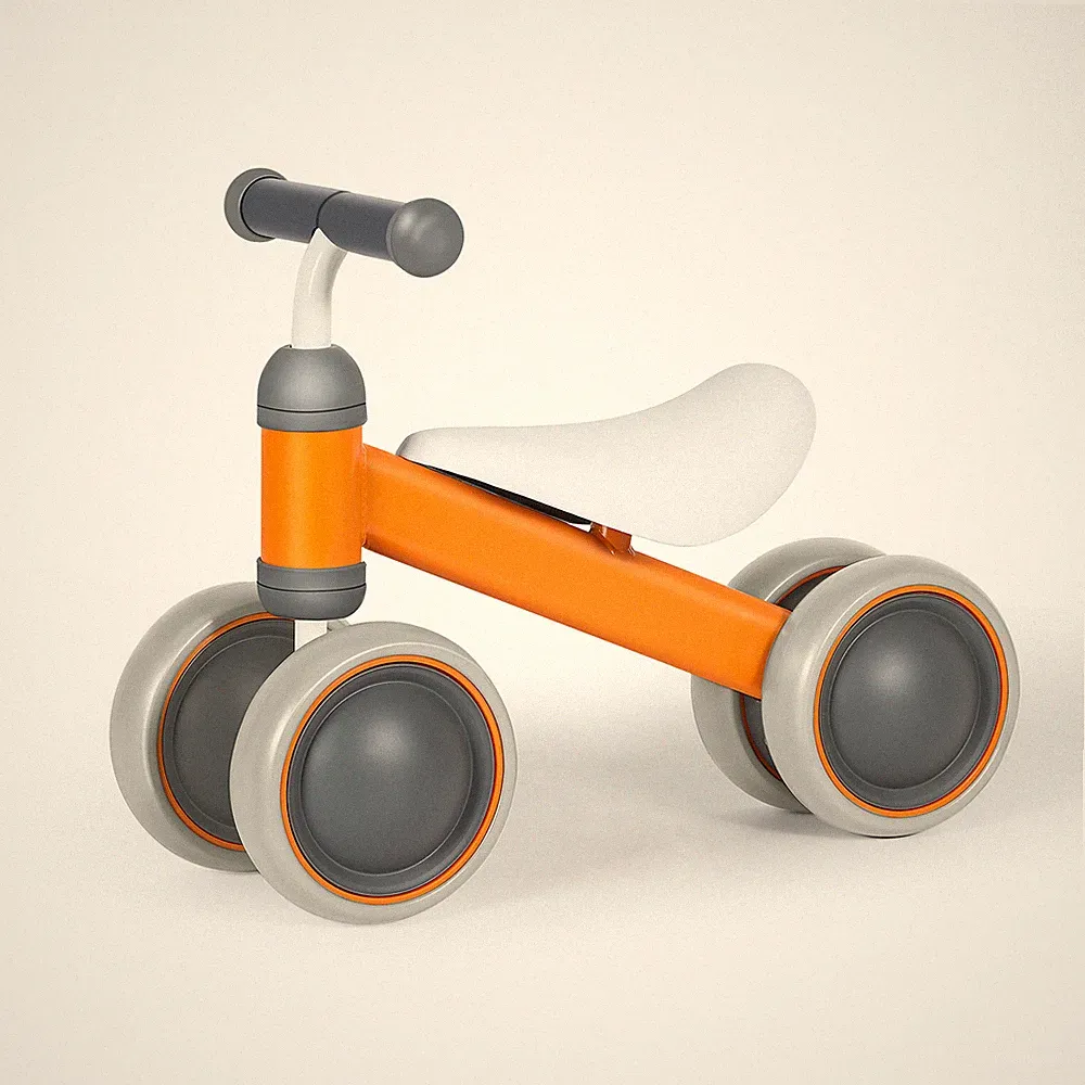 Baby Balance Bike 1 Year Old Boys Girls 12-24 Month Toddler First Bike 4 Wheels