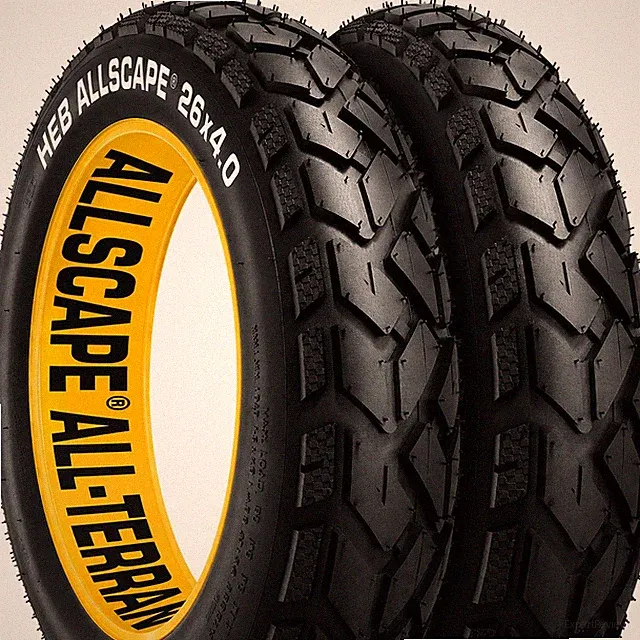 HEB ALLSCAPE 20X4.0 26X4.0 24X4.0 20X3 Inch E-Bike Fat Tire, Performance Punctur