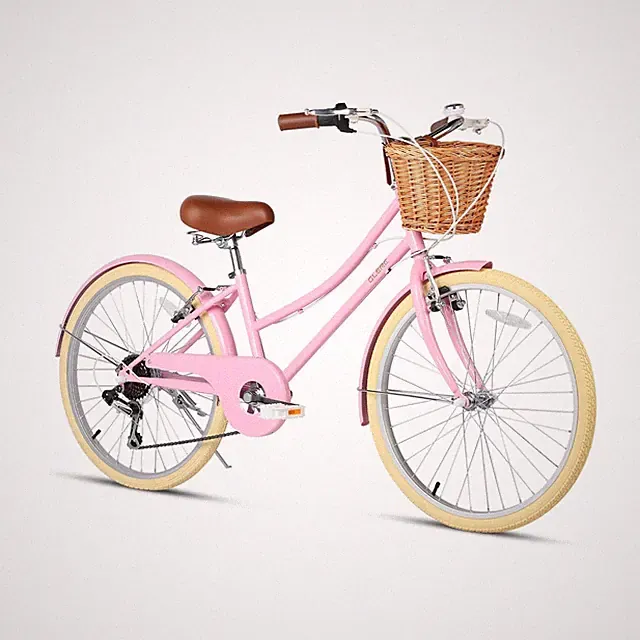 Missy 20 24 26 Inch Girl Cruiser 6-Speed Hybrid City Bicycle for Youth Over 6...