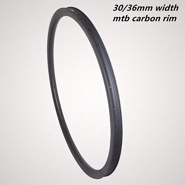 Super Light 29ER Carbon Mountain Bike Rims Asymmetrical Tubeless Bicycle Wheels
