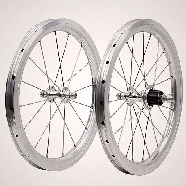 Ultralight Bicycle Wheelset 16inch 349 1 3/8 7 Speed for Folding Bike Wheels