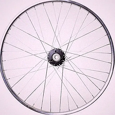 Wheel Master 24x1.75" Steel Trike Rear Wheel - Chrome, 15mm, 36H